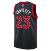 NBA Mænd Trøje Toronto Raptors Fred Vanvleet 23 2022-23 Jordan Statement Edition Sort Swingman